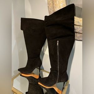 DUO custom made wide leg Black boots